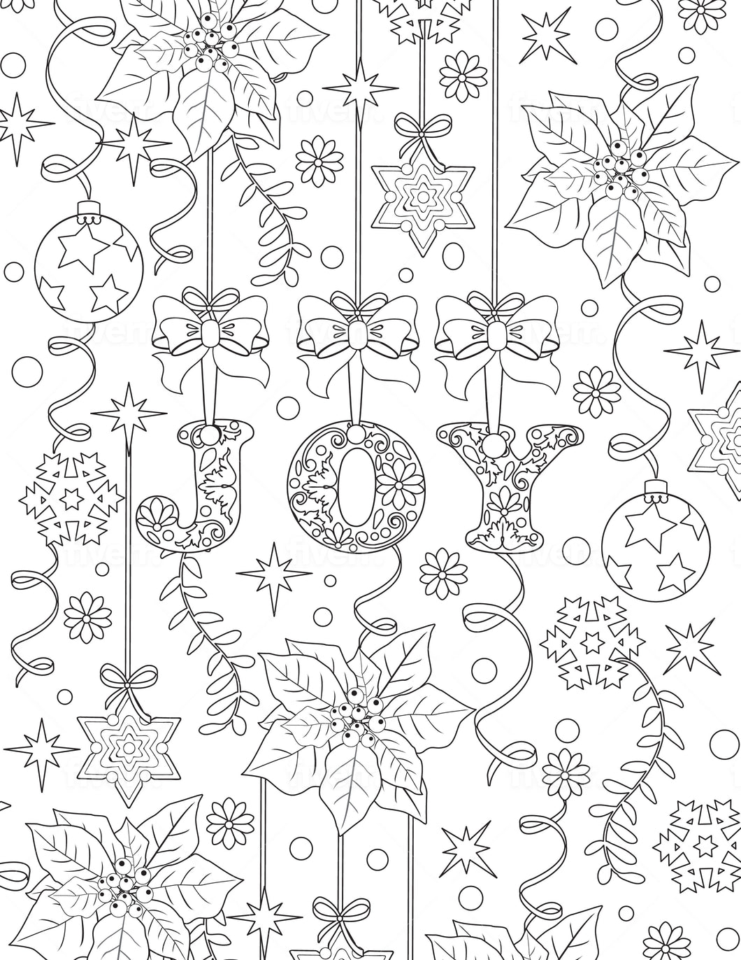 Christmas #2 Coloring Sheet - Goin Postal Brentwood